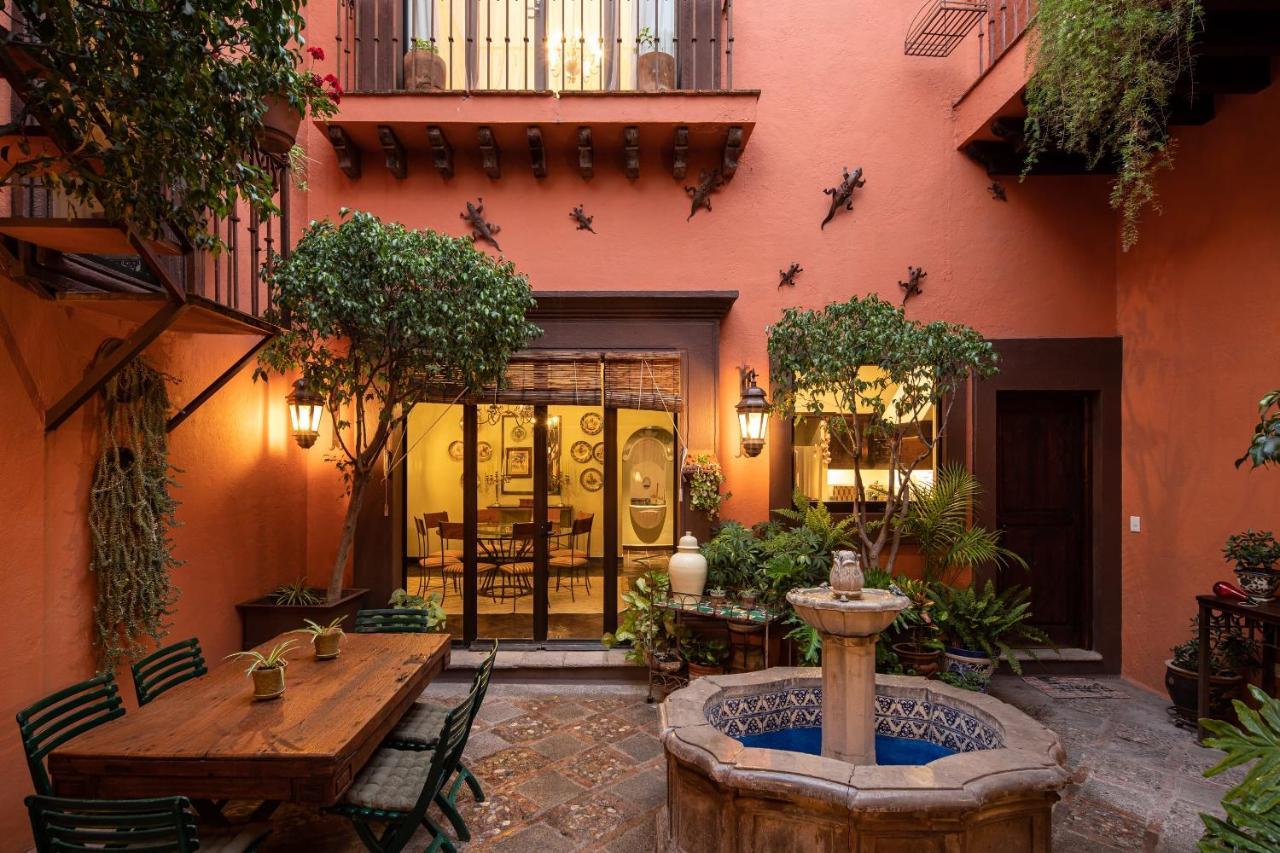 圣米格尔－德阿连德Holt - Casa Parque Juarez别墅 外观 照片